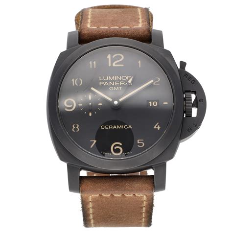 panerai luminor 1950 3 days gmt automatic ceramica pam 441